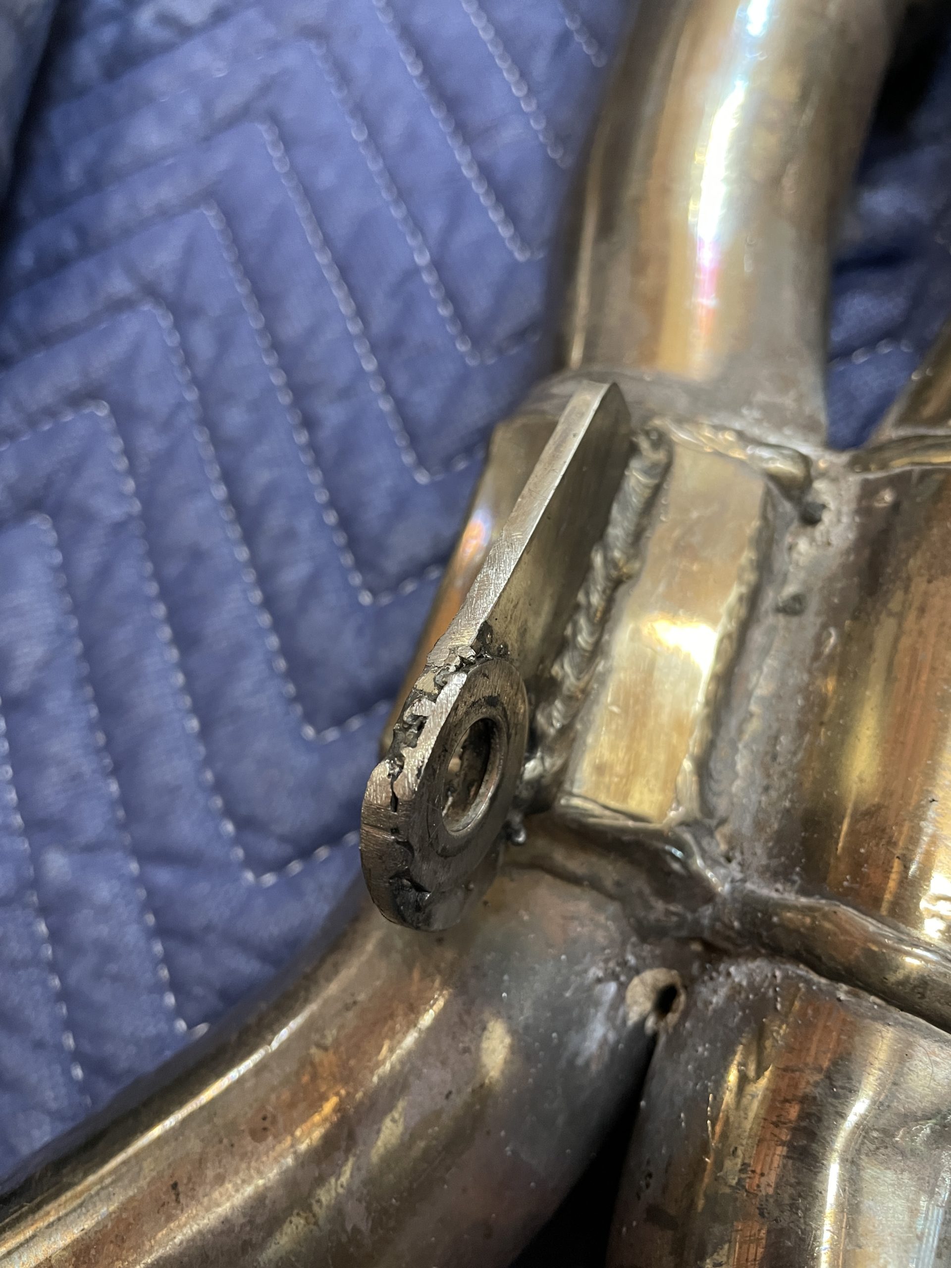 破断箇所溶接後画像