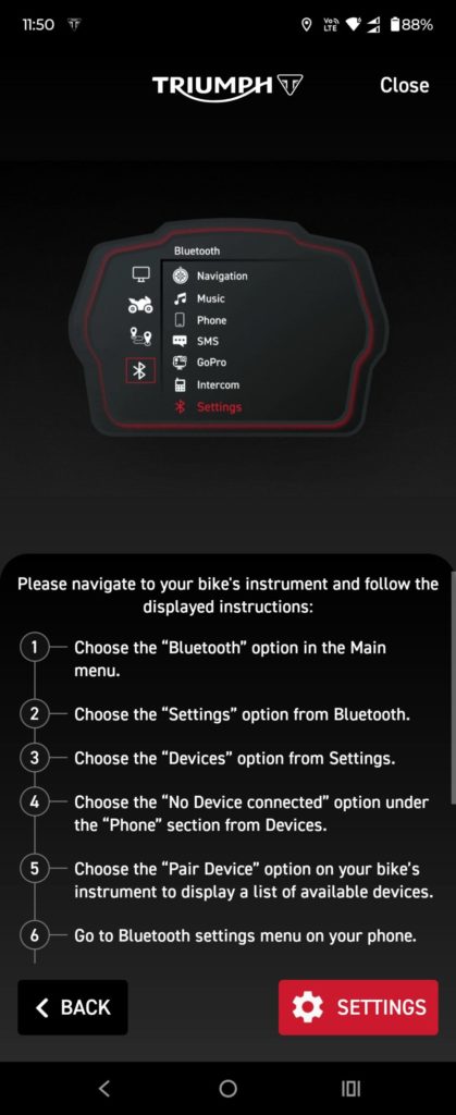 スマホの設定画面で手順に沿って操作することが表示されているスクリーンショット画像