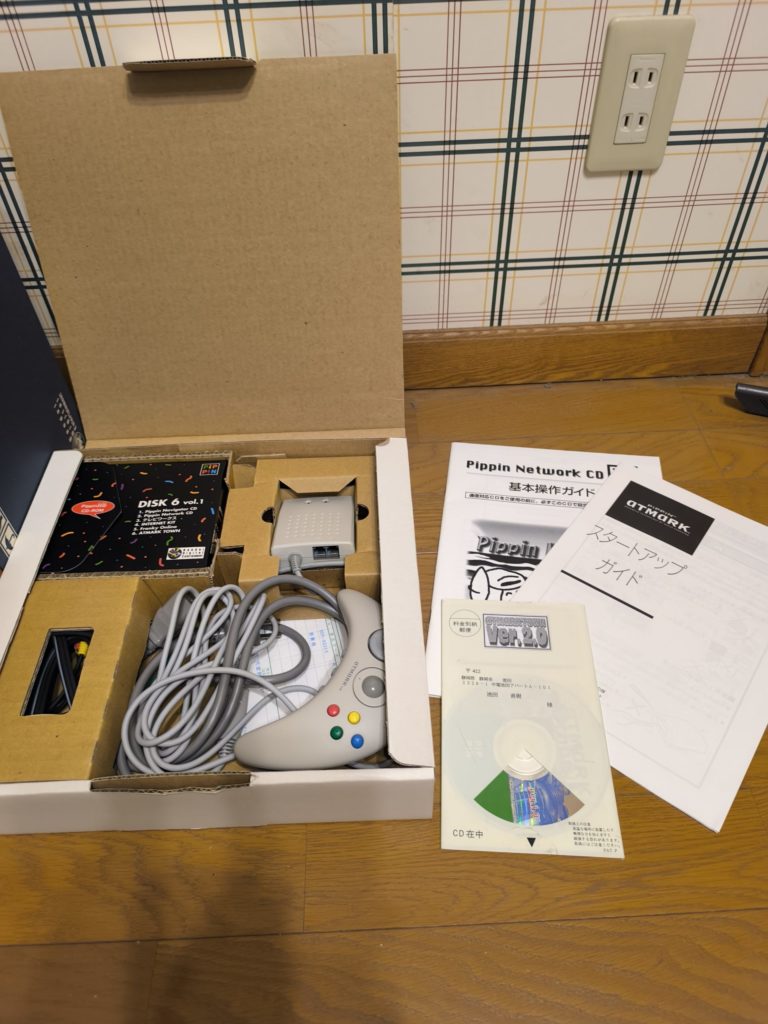 Pippin キーボード モデム コントローラー 付属品一式