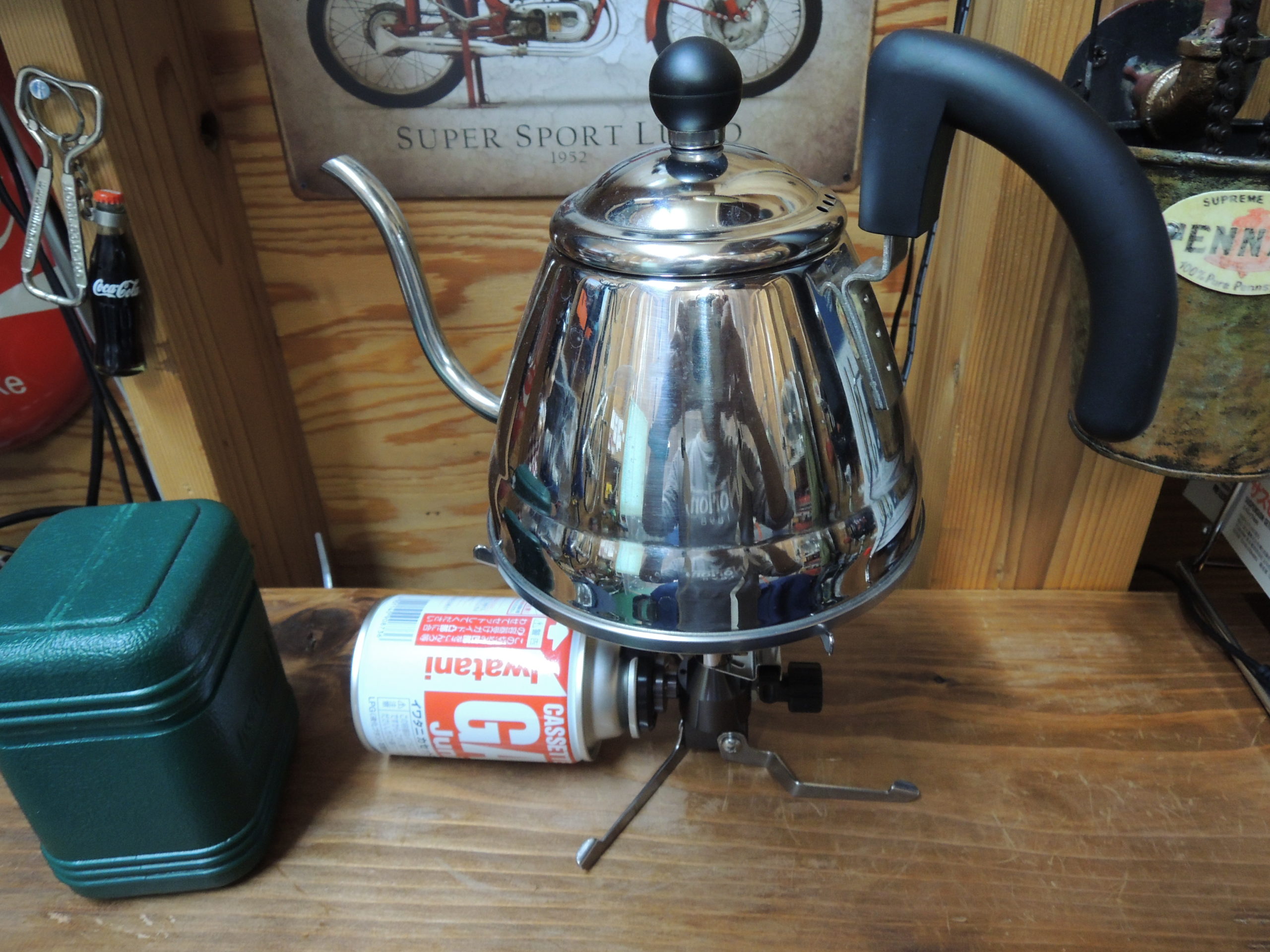 和平フレイズ ケトル コーヒーポット 湯沸かし カンパーナ 1L 日本製 IH対応 CR-8877