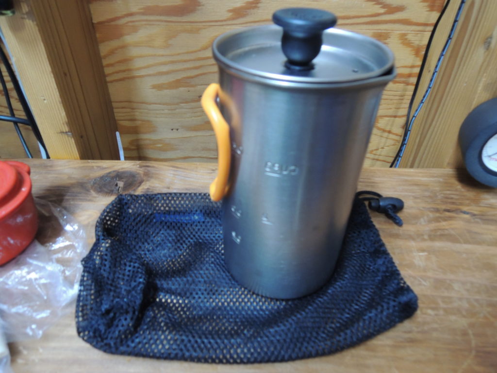 SNOWPEEK チタンカフェプレス 3カップ　 CS-111