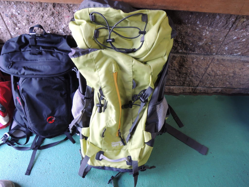 ３０ℓ容量のリュック画像