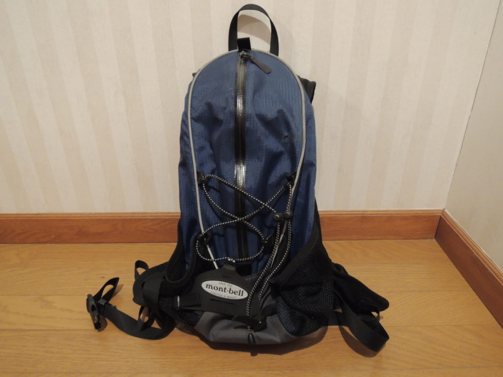 mont-bellトレールライドパックの画像